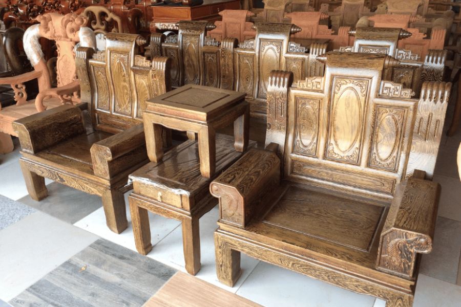 Đồ nội thất gỗ bách xanh