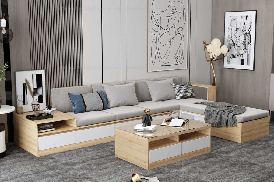 Bàn ghế gỗ công nghiệp