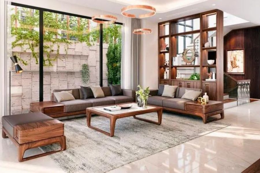 Đồ nội thất bằng gỗ bách xanh