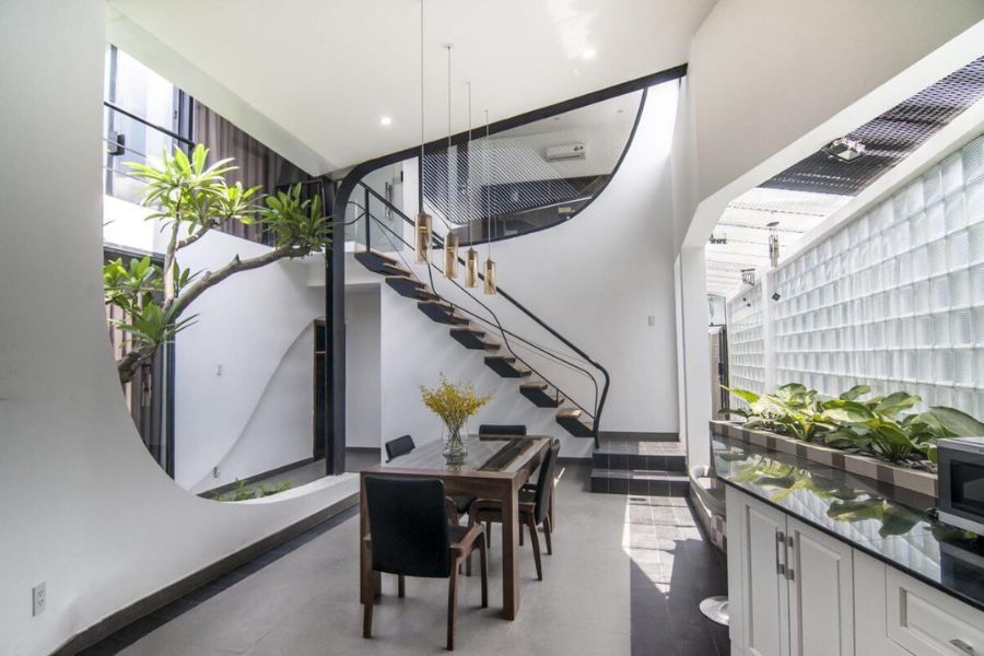 Mẫu giếng trời nhà phố đẹp