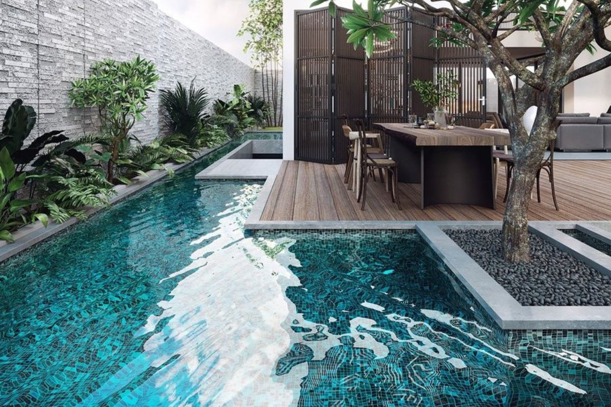 Mẫu hồ bơi mini đẹp