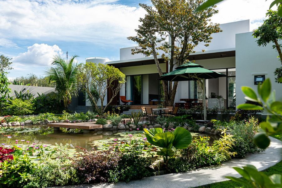 Mẫu nhà vườn đẹp