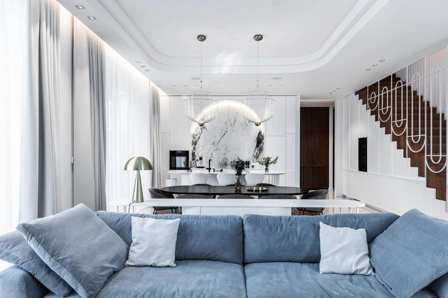 Mẫu trần nhà đẹp bằng thạch cao