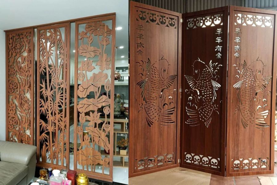 Vách ngăn phòng truyền thống