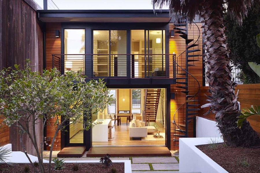 Nhà lắp ghép container thiết kế hiện đại