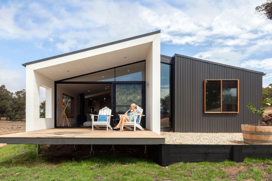 Nhà lắp ghép cho homestay bằng container