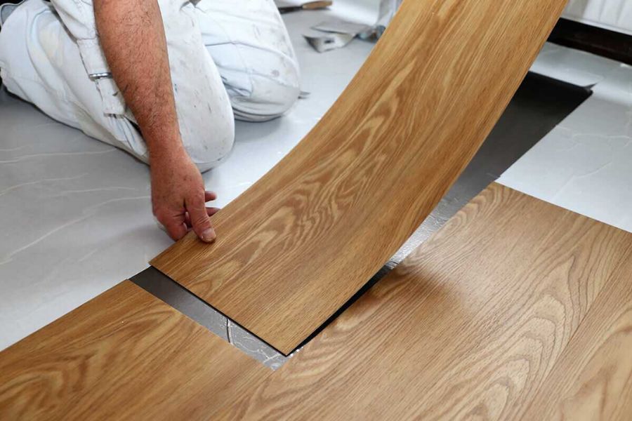 Sàn vinyl tự dán